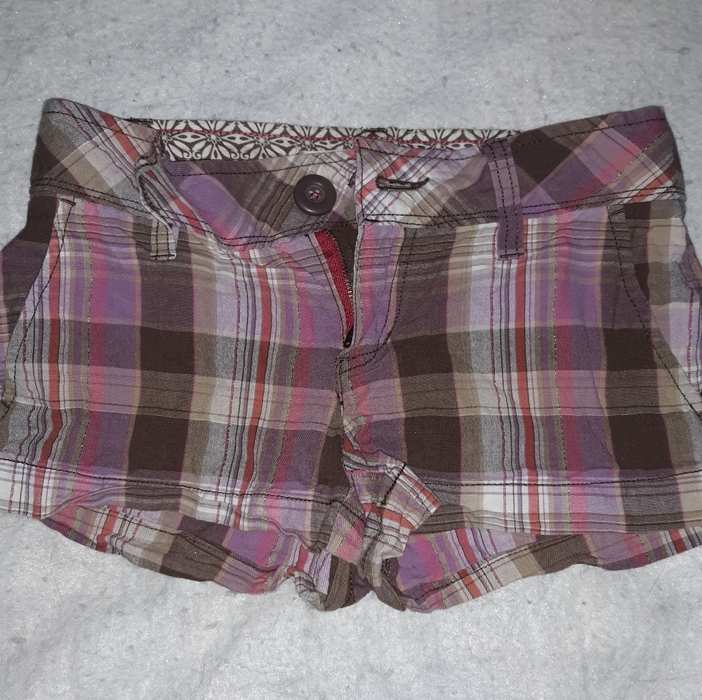 Aeropostale plaid shorts 00